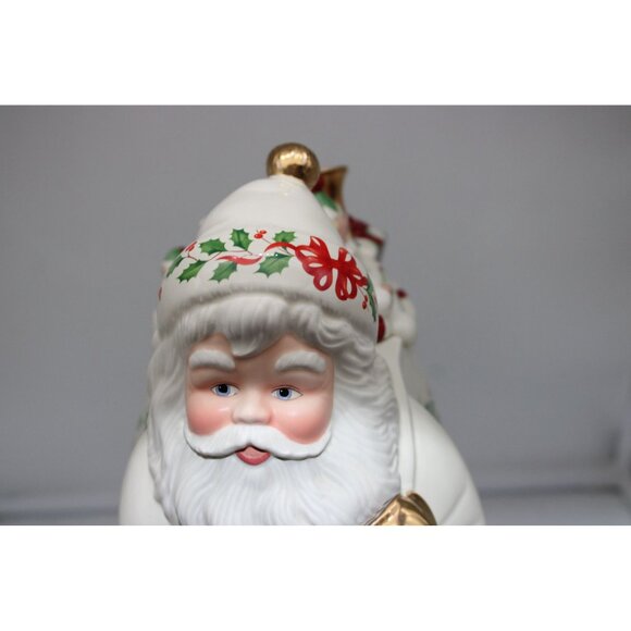 Cookie Jar - Lenox - Santa Skates to a New Millennium - Picture 6 of 10